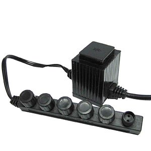 Easypro 20 Watt Pond Light Transformer MT20 with 6 Quick Connects
