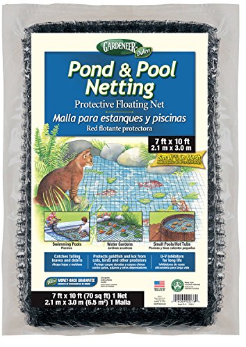 Gardeneer By Dalen Pondamp Pool Netting Protective Floating Net 7 X 10