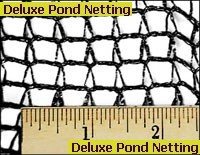 Green Vista Deluxe Knitted Pond Netnetting- 15 X 20 Size for Koi Ponds Water Gardens
