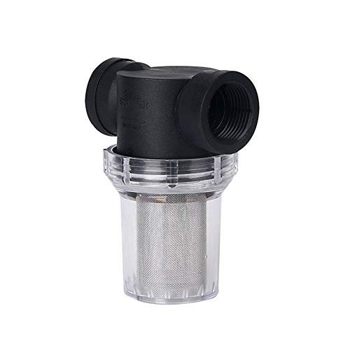 BIRD WORKS Garden Pond 20mm25mm32mm Inline Mesh Strainer Water Pump Irrigation High Flow Pipeline Filter MYDING 20mm 180 UM