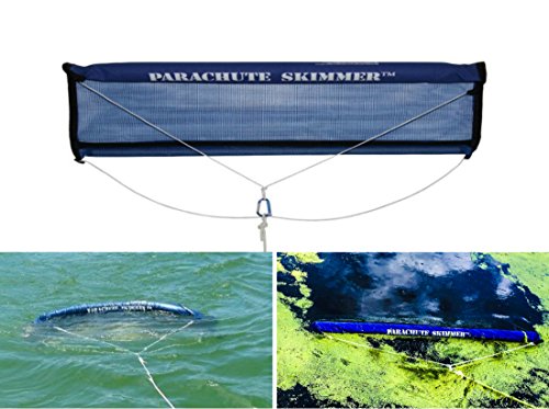 Parachute Skimmer - Algae And Floating Weed Duck Weed Collector Skimming Rake Net Style Tool For Lakeamp Pond