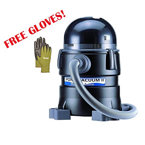 Matala Pond Vacuum II with Pond Cleaning Gloves Package Deal