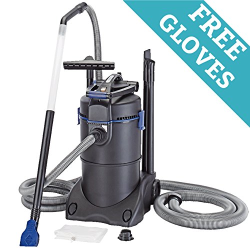 Oase Pondovac 4 Pondamp Muck Vacuum For Water Gardens With Free Gloves - Exclusive Bundle Package