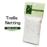 5 X 30 Heavy Duty Vertical Garden Trellis Mesh Netting White