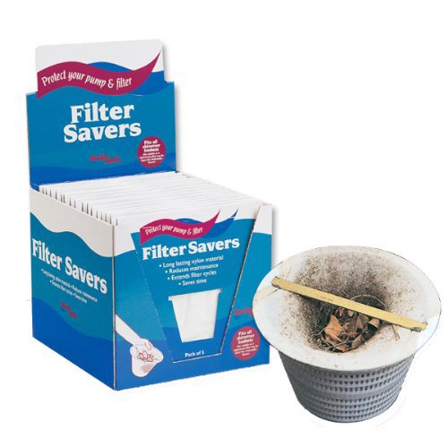 Filter Saver Fs524 Skimmer Socks Basket Liner 5 Per Package