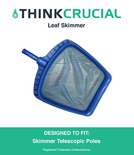 Durable Heavy Duty Pool Leaf Skimmer For Professional Pool Cleaning By Think Crucial