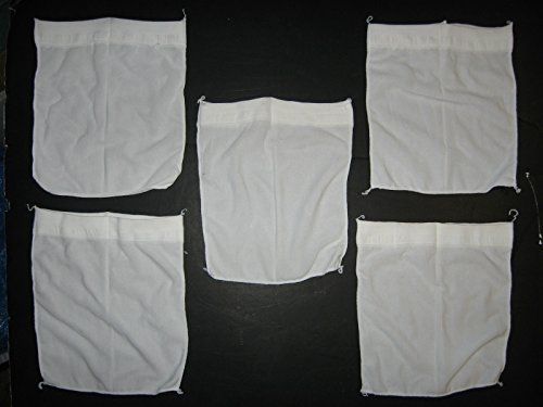 Swimming Pool Spa Skimmer Basket Filter Savers Fine Mesh Bag Socks 5 Pack