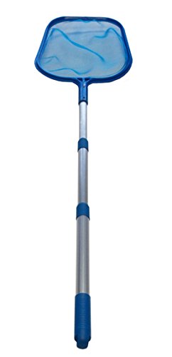 Pooline Products 11146 Leaf Skimmer with Three Way Telescopic Pole