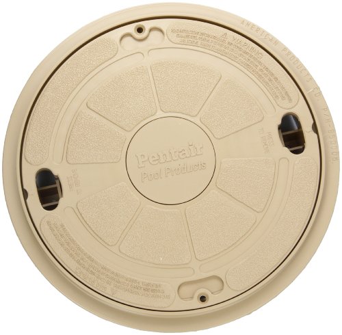 Pentair 85018000 9-inch Beige Complete Lid With Ring Seat Replacement Admiral Pool And Spa Skimmer