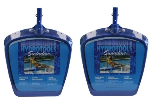 2 Hydro Tools 8039 Professional Swimming PoolSpaPound Leaf Skimmer Mesh Net