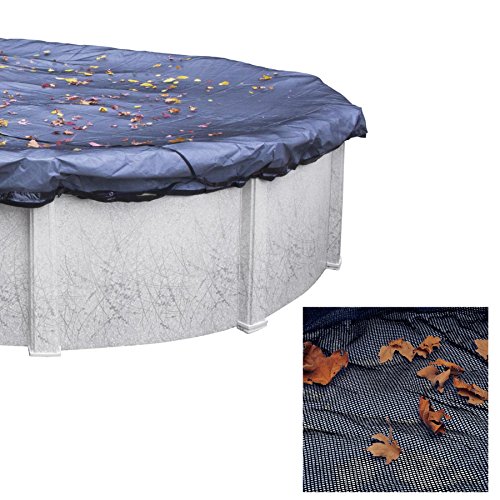 Round Leaf Net Swimming Pool Cover 2728 Ft