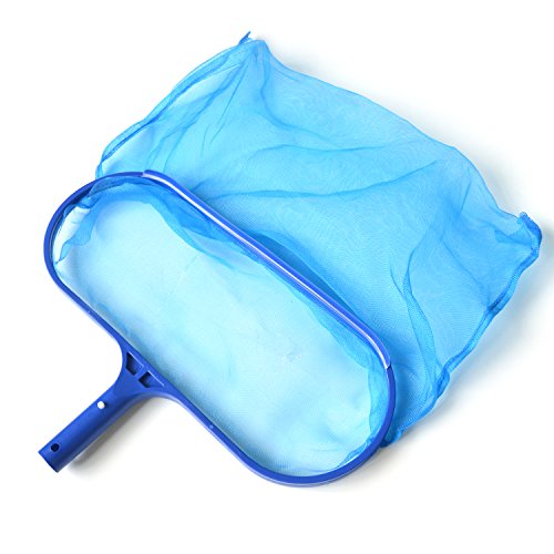 SupplyPro Swimming Pool Skimmer Leaf Net Nylon Micro-Mesh Skimmer Net Fits Most Standard Pole for Removing Swimming Pool Leaves Debris Deep-Bag Pool Skimmer