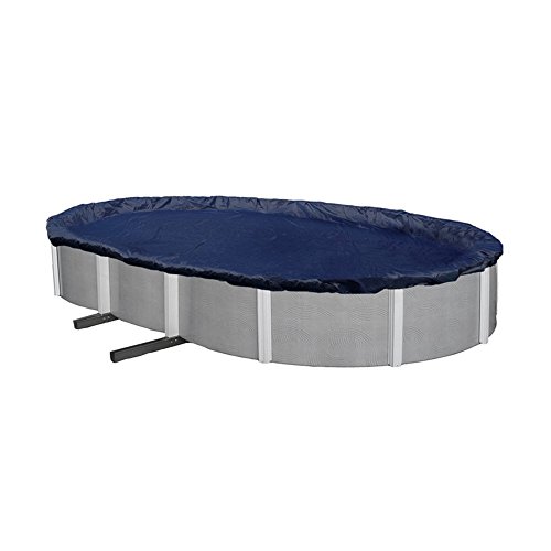 Swimline 15 X 30 Foot Oval Above Ground Swimming Pool Leaf Net Cover  Co91224