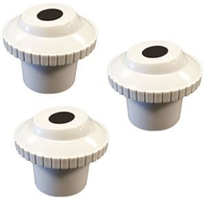 Pool and Spa Eyeball Jet Inside Fitting 34 Hydrostream 15 - 3 in a Package White Adjustable