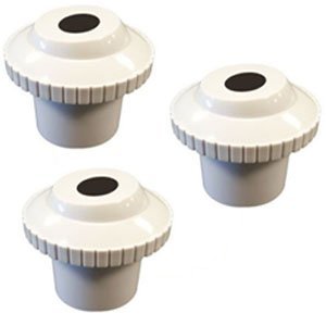 Pool and Spa Eyeball Jet Inside Fitting 34 Hydrostream 15 - 3 in a Package White Adjustable