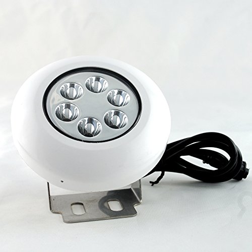 Subosi G108 6-led Garden Pool Aquarium Underwater Boat Lighting Perfectly Sealed Waterproof Ip68 Submersible Flood