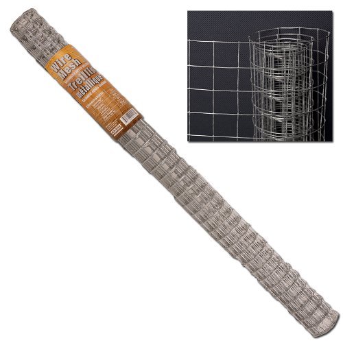 Galvanized Welded Wire Mesh - Hutch Cage Fence - 915 X 25cm X 18m