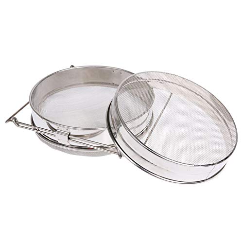 Limeto Beekeeping Tools - Beekeeping Equipment Tools Filter Honey Ary Tool Coland Beekeep Stainless Mesh S - Nocm Stainless Steel Honey Filters Strainer Network Screen Mesh Filter Beekeeping 2