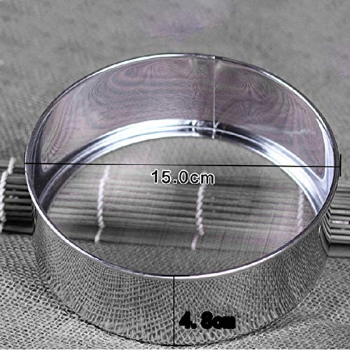 BIRD WORKS Stainless Steel Flour Sifter Sieve with Fine Wire Mesh 03mm Kitchen Tools As Pictures