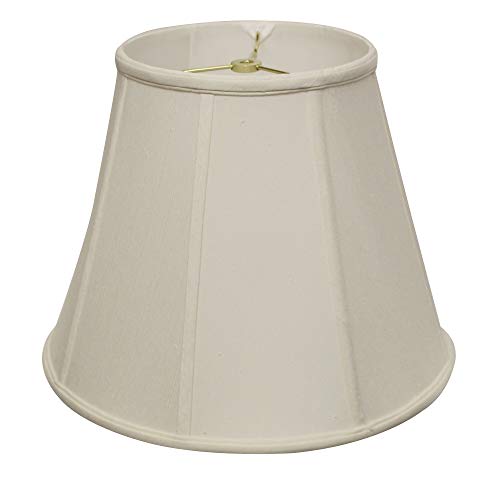 Cloth Wire Slant Deep Empire Softback Lampshade in White 16 in Dia x 1175 in H 17 lbs