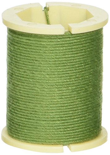Panacea Cloth Covered Spool Wire 30ftPkg-Green
