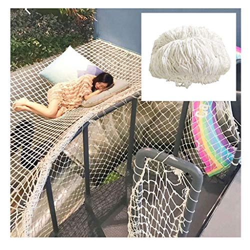 Garden decoration net Child Safety Net Stair Protection Net Balcony Anti-falling Nylon Rope Mesh Dense Mesh Kindergarten Decorative Net Fence Mesh Woven Mesh Hammock Swing 1x2m 2x3m 3x4m Protective ne