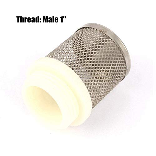 304 Stainless Steel Net Filter Garden Irrigation Water Pump Protect Hose Filter Water Clean Screen Net Filter - 1 inch