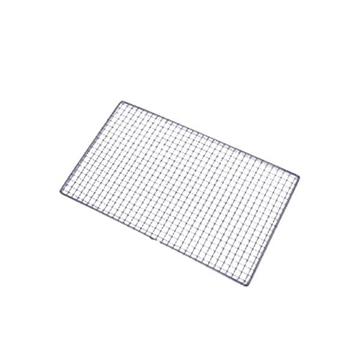 Feian Barbecue Grill RackStainless Steel Net Charcoal Grill Wire Mesh Cooking Plate Camping BBQ Basket for Outdoor Picnic Park Beach Wild