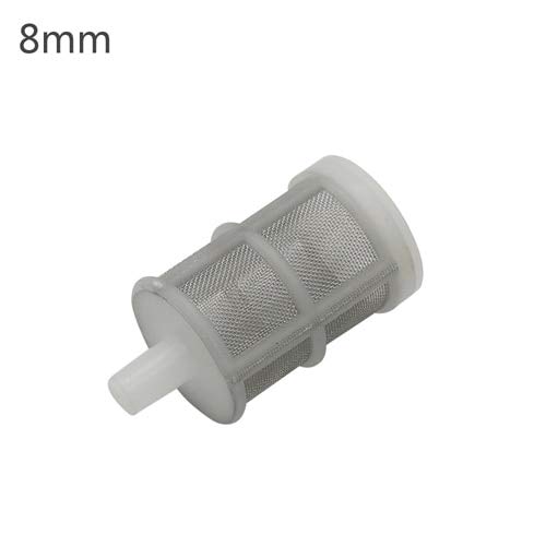 Greenfuture - 8mm 10mm 12mm Stainless Steel Net Filter Car Washer Membrane Diaphragm Pump Absorbent Filter Garden Micro Irrigation Connector