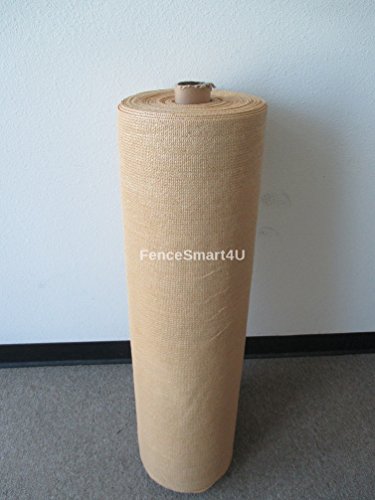 6 Ft X 100 Ft Tan Beige 85 Uv Block Sun Screen Shade Cloth