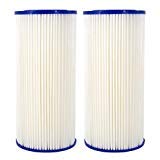 CFS COMPLETE FILTRATION SERVICES EST2006 Compatible for ECP1-BB Pleated Cellulose Polyester Filter Cartridges 9-34 x 4-12 1 Micron 2 Pack