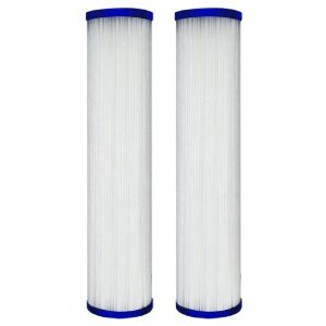 Compatible for Pentek R30-20BB Compatible Pleated Polyester Filter Cartridges 20 x 4-12 2 PACK