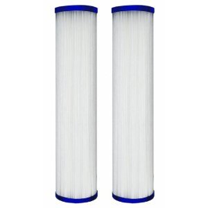 Compatible for Pentek R30-20BB Compatible Pleated Polyester Filter Cartridges 20 x 4-12 2 PACK