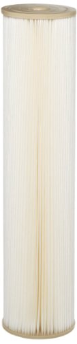 Pentek ECP1-20BB Pleated Cellulose Polyester Filter Cartridge 20 x 4-12 1 Micron
