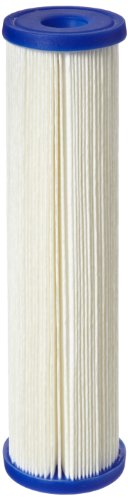 Pentek ECP20-10 Pleated Cellulose Polyester Filter Cartridge 9-34 x 2-58 20 Microns