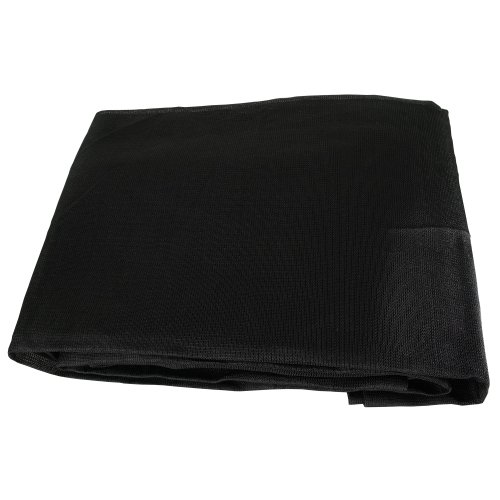 Black Mesh 7x10 Heavy Duty Uv Screen Shade Canopy Patio Yard Tarp Sun Cover