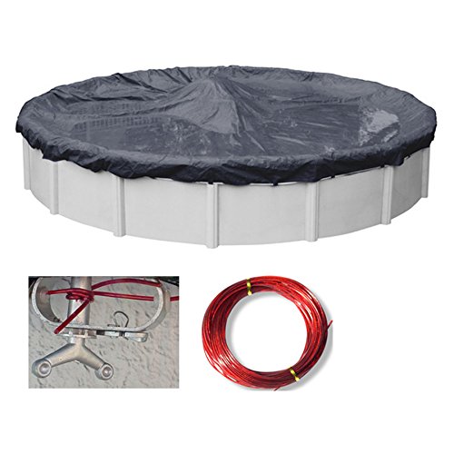 Deluxe Round Above Ground Swimming Pool Winter Covers - 10 Year Warranty 21 Ft