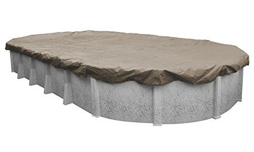 Pool Mate 571530-4 Sandstone Winter Cover For 15 By 30 Foot Oval Above-ground Swimming Pools