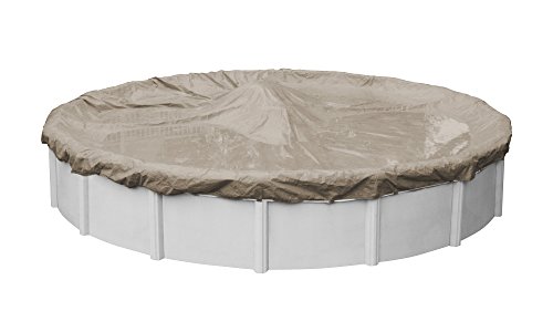 Pool Mate 5728-4 Sandstone Winter Cover for 28-Foot Round Above-Ground Swimming Pools