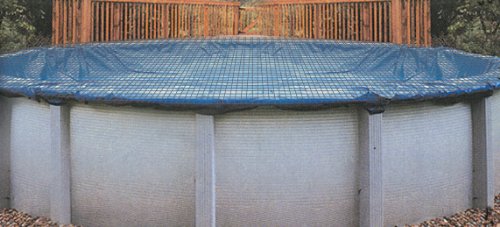Swimline 15 x 30 Foot Oval Above Ground Swimming Pool Leaf Net Cover  CO91224