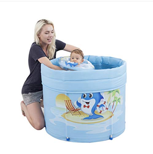MQMM Inflatable Bathtub Baby Bathtub Family Swimming Pool Insulation Alloy Support Quilted Child Bathtub Baby Bathtub Bathtub Swimming Pool