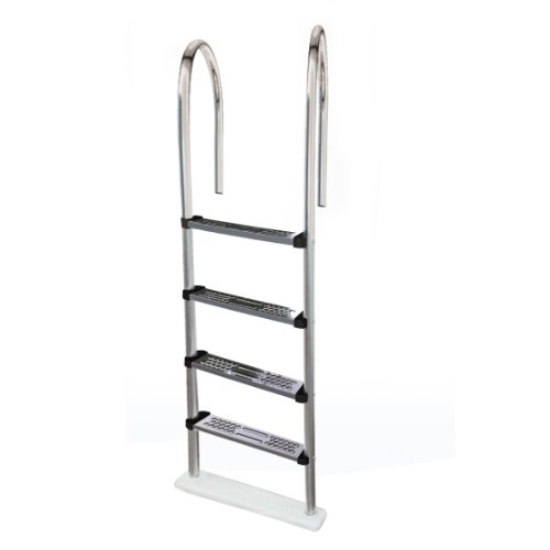 Blue Wave NE1145 Premium Stainless Steel In-Pool Ladder for Above Ground Pools