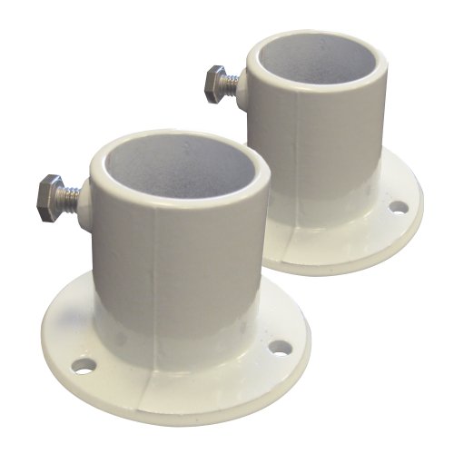 Blue Wave Ne1228pr Aluminum Deck Flanges For Above Ground Pool Ladder Pair