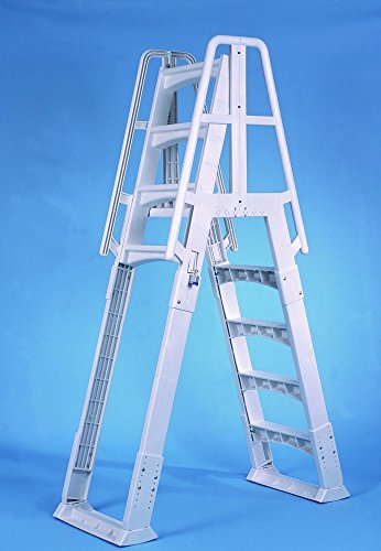 Vinyl Works Slide-lock A-frame Above Ground Pool Ladder