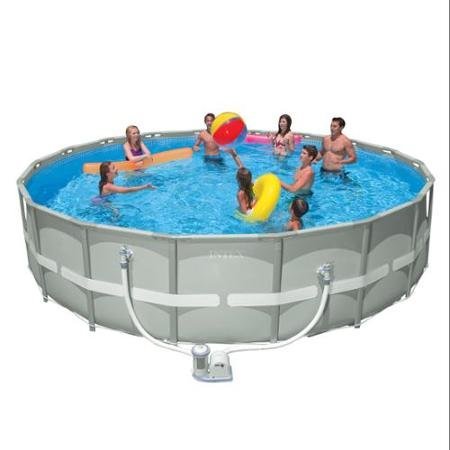 Intex 18 X 48&quot Ultra Frame Above Ground Pool And 1500 Gph Filter Pump  28329wl