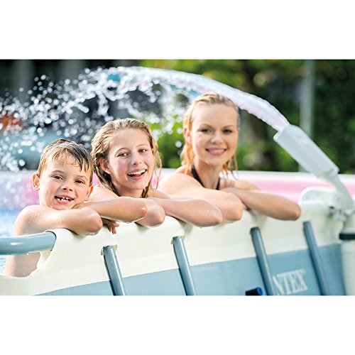 Intex Multi-color Led Pool Fountain For Above Ground Pools Fits Metal Frame And Ultra Frame Pools