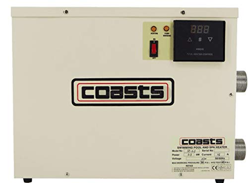 TOPCHANCES Coasts 55KW 220-240V 50HZ Water Thermostat for Home Small Swimming Pool and SPA