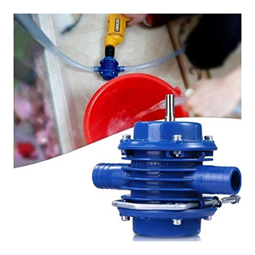 Coohole Household Electric Drill Pump Self Priming Transfer Portable Small Water Pump for Home Garden Courtyard Pool