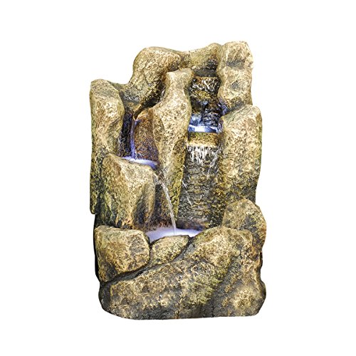 Design Toscano Saddleback Butte Cascading Garden Fountain