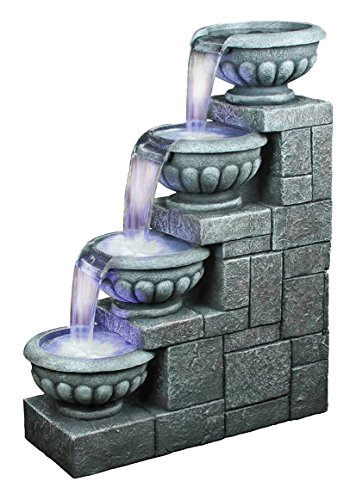 Design Toscano Temple Of Apollo Cascading Garden Fountain